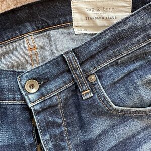 Rag and Bone Men’s Dark Blue Wash Denim Jean
